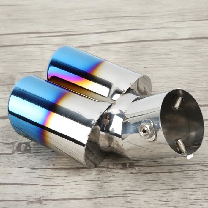 Embout Echappement Voiture MOCNT - Acier Inoxydable, Sortie Droite Universelle