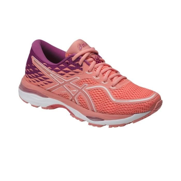 Chaussures Running ASICS Femme GEL-CUMULUS 19 / Rouge AH 40 Cdiscount Sport