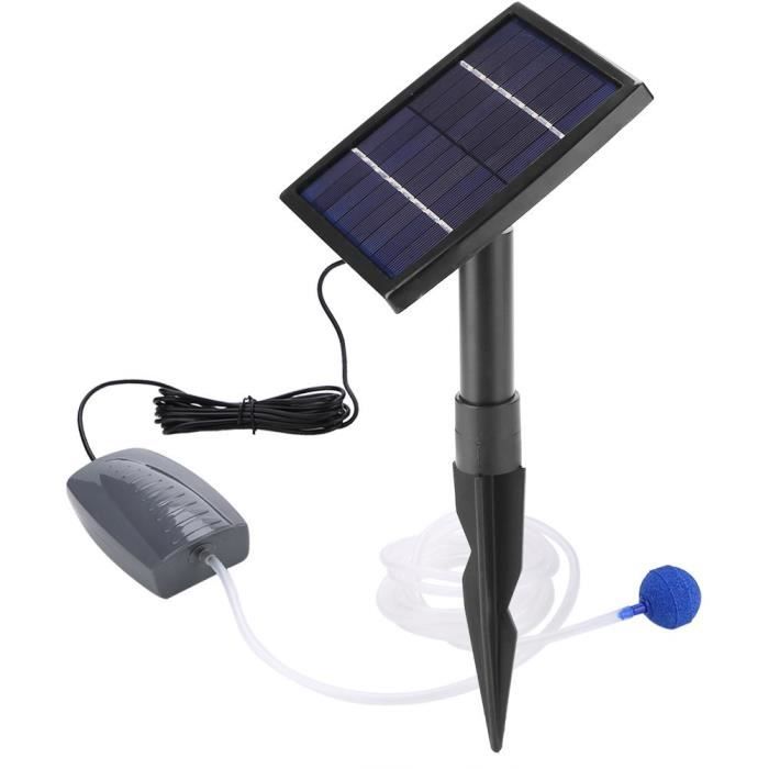 deux pierres daeration bubbleponics 2 trois tuyaux culture hydroponique kit de pompe a air solaire a led aquaculture pompe a air 3v 1w et panneau solaire 55v 0 9w avec usb pour etang a poissons
