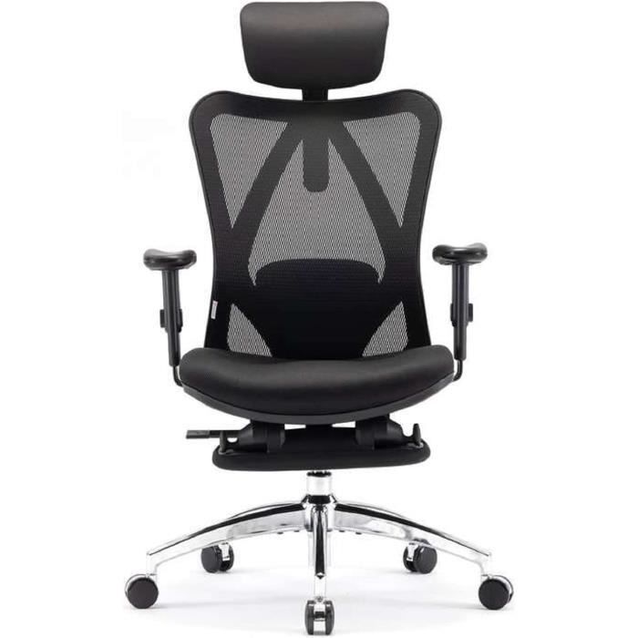 Fauteuil De Bureau Direction Massage Et Ventilation - Inclinaison électrique, Dossier Haut Ergonomique - Cuir Microfibre, Dimensions 75x65x130 Cm