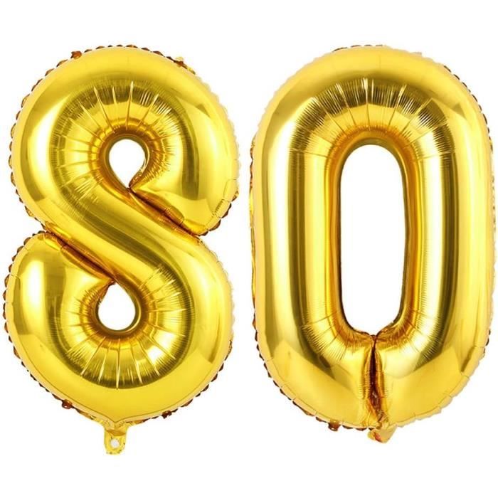 Ballon Chiffre 8 Bleu Vthoviwa - Déco Anniversaire - Supporte Hélium - 40 Pouces - Fête Et Célébration