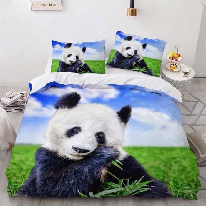 Housse de couette pas cher Enfant Panda PAS CHER - Badaboum