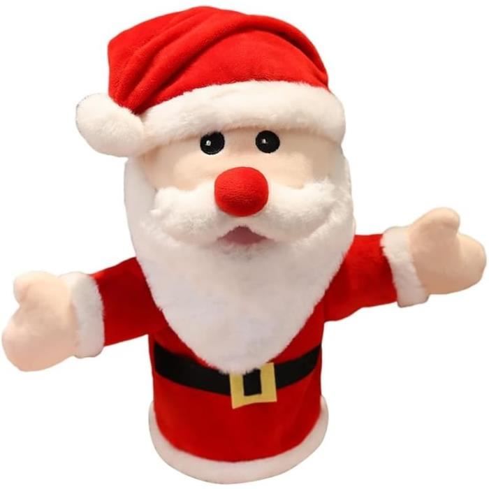 Wueiooskj Marionnettes à Doigt De Noël Douces Et Confortables
