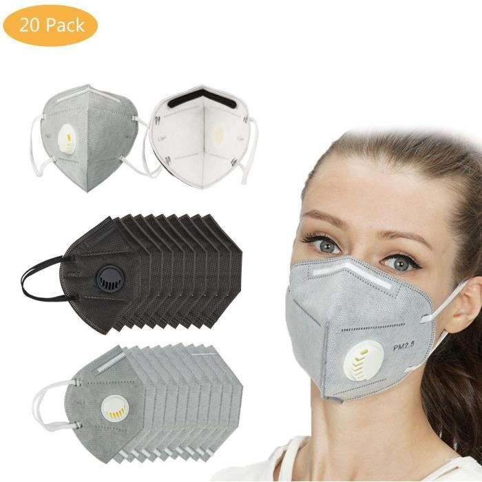 Masque Anti-Poussière Respirant Riloer - Filtre Anti-Pollution Cyclisme Moto Vélo