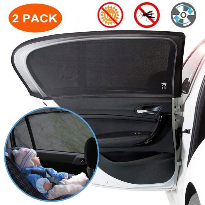 Pare Soleil Voiture Bebe 2 Pieces Protection Solaire Anti Uv Anti Eblouissement Pour Bebes Enfants Et Animaux Domestiques Xl Cdiscount Auto