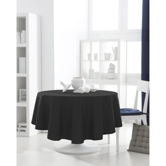 MyVorrei Nappe Ronde Anti-taches Unie En Polyester, 100 % 220