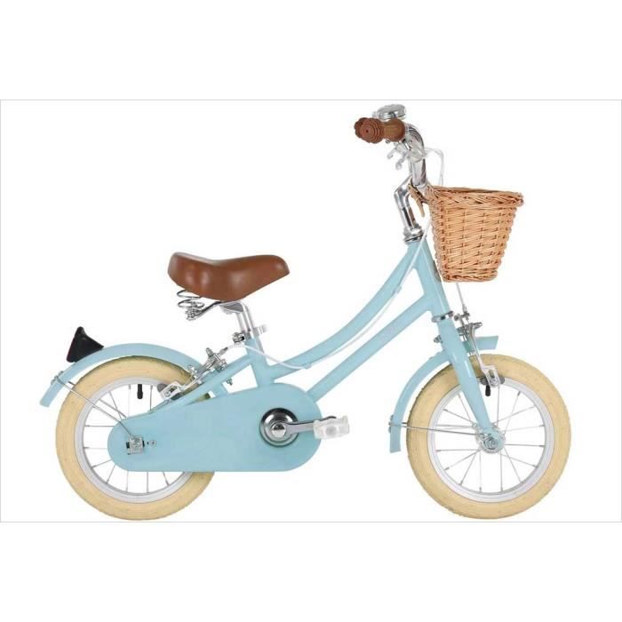 Vélo enfant 12 pouces bleu Bobbin 2 - 3 ans, 3 - 6 ans - Cdiscount