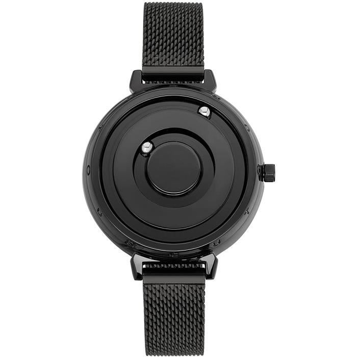 EUTOUR Montre Femmes Montres Magnetique de Boule d acier Analogique Montre a Quartz Montres Bracelet en Acier Inoxydable Achat vente montre Femme Cdiscount