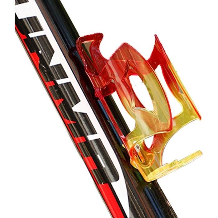 Porte-bouteille Vélo Super Pratique : Fixation Sans Vis, Léger Et Ultra Stable, Compatible VTT, Route Et Gravel – Sangle Ajustable Pour Tubes De 22 à 55 Mm, Maintien Ferme Même En Terrain Cahoteux