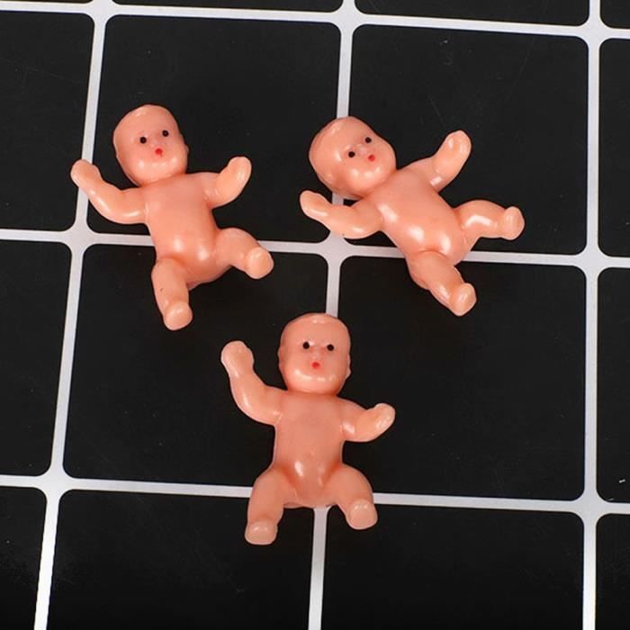 Poupees Poupons 10psc 1 Pouce Mini Plastique Bebe Enfants Jouets Bebe Douche Bebe Pleine Lune Cadeau Enfants Type 10pcs A Achat Vente Poupee Cdiscount