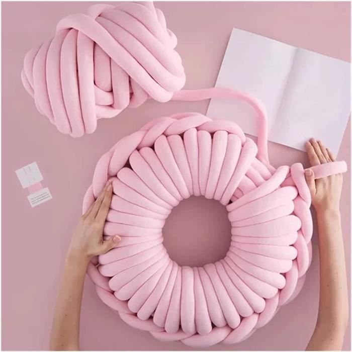 Pelote Laine Epaisse Fils roving à Tricot volumineux 250g DIY Fil Super épais tricoté à la Main