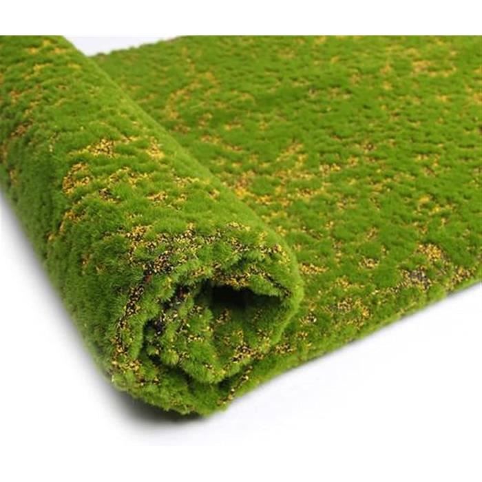 5 Pcs Pelouse Miniature Gazon Artificiel Réaliste En Tissu Non Tissé