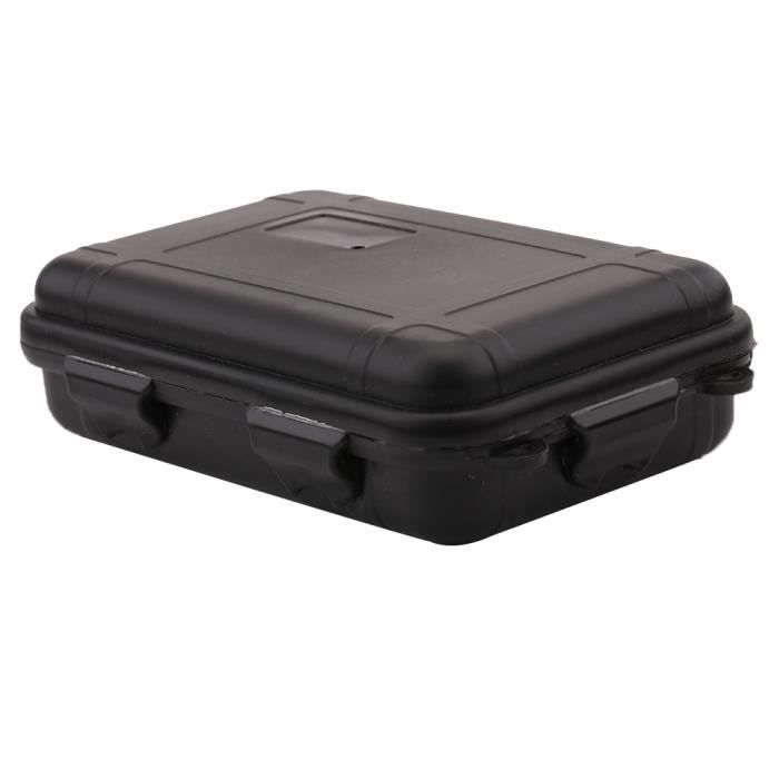 Boîte De Rangement étanche VGEBY1 - Antichoc, Pour Camping, Pêche, Survie, Taille L Noire