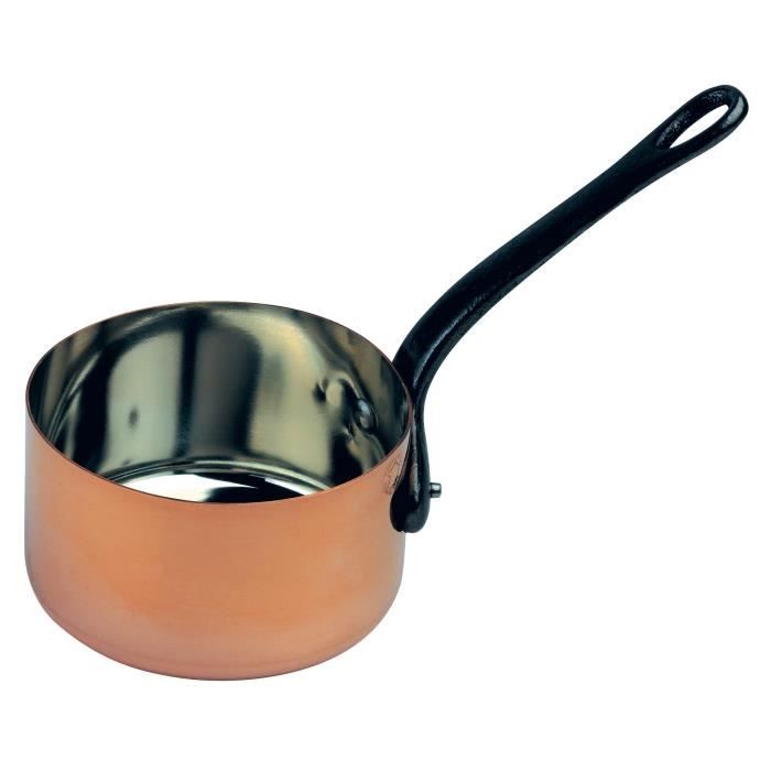 Salter 8 Pièces Casserole à Induction Set Anti Adhésif Cuivre Effet Fry Poêle