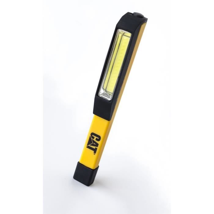 lampe de poche ct1000 175 lumens (cob) base aimantée jaune et noir
