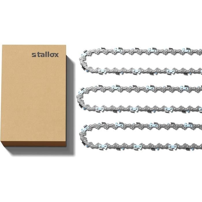 Lot 3 Chaînes Tronçonneuse 30cm Compatible Stihl MSA120 MSA140 MSA160 - 1/4LP 1.1mm 64 Maillons
