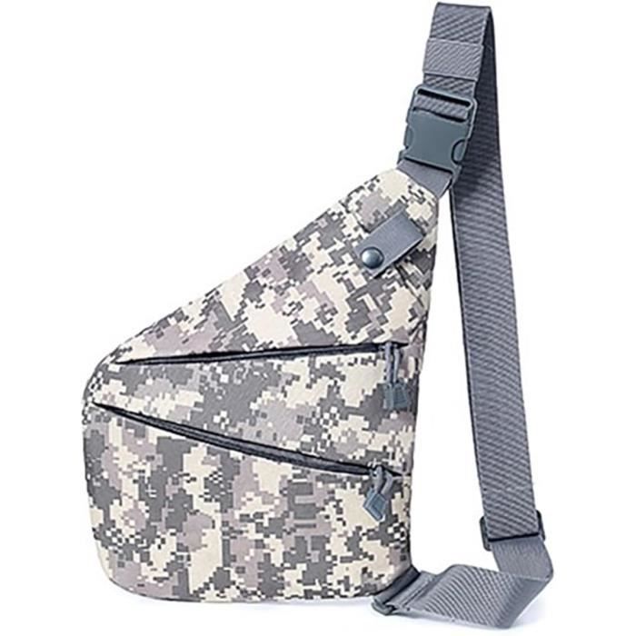 Sac Bandoulière Enfant Minecraft - Sac Banane Réglable 18x11cm Pour Voyage Sport Loisirs