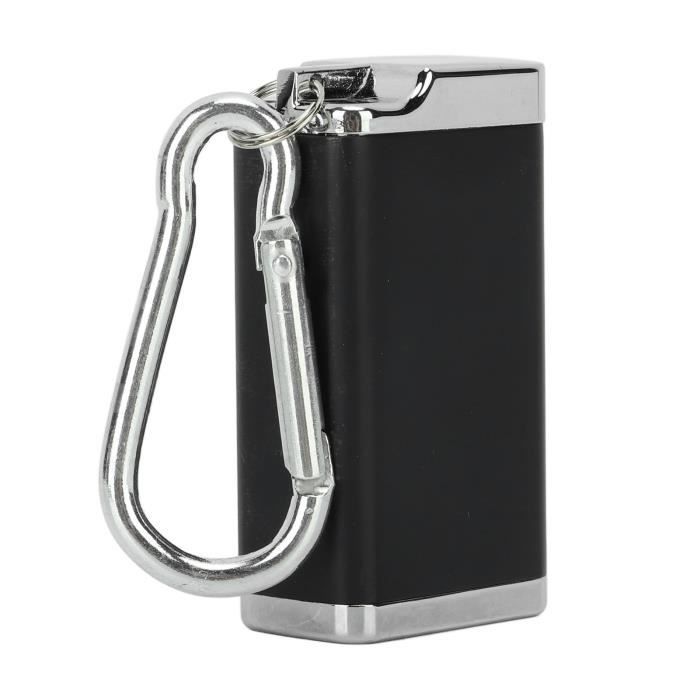 Cendrier Portable Avec Porte-Clés - Mini, Étanche, Pour Fumeurs Nomades - Vert