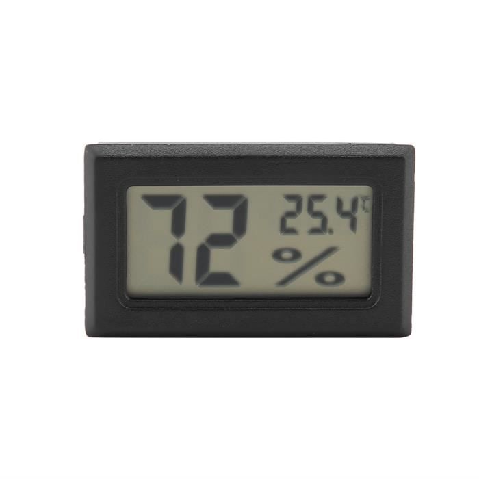 Comparer les prix de LESS Moniteur de température d'humidité d'hA3romètre avec thermomètre LCD intégré mini A3