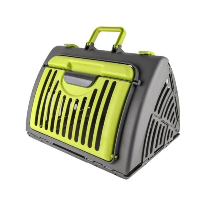 Caisse De Transport Chat Et Petits Animaux Gris 46 Cm Achat