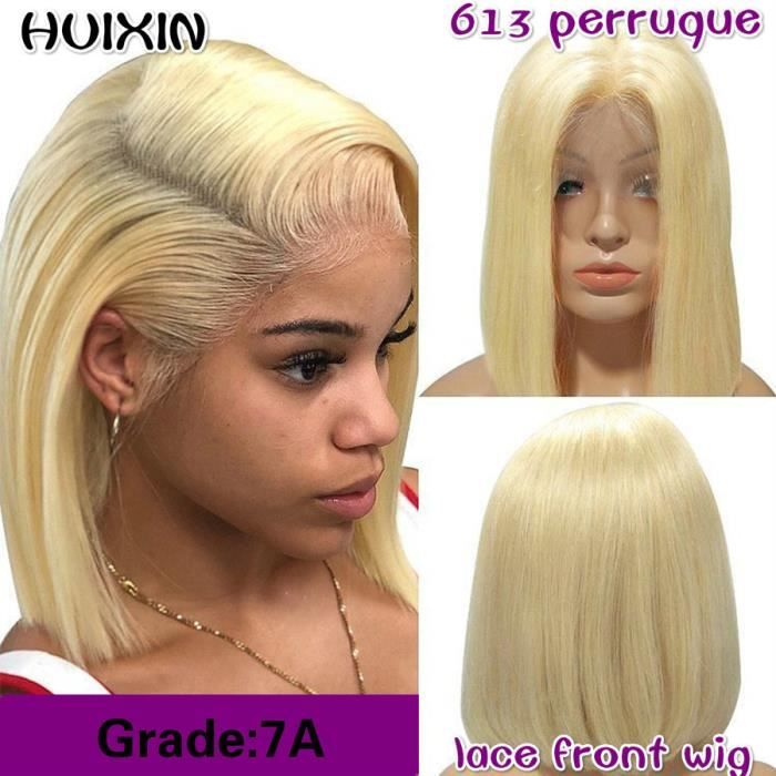 perruque blonde courte pas cher