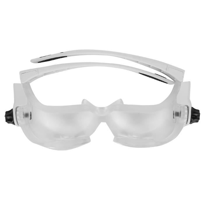 KIMISS Loupe de lecture Loupe Montées sur Tête Loupe Pliante