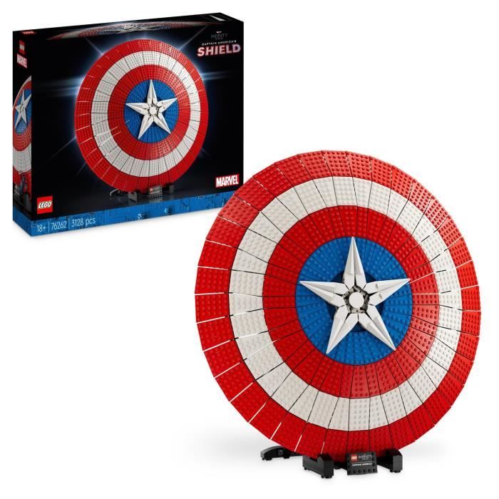 LEGO® Marvel 76262 Le Bouclier de Captain America, Maquette