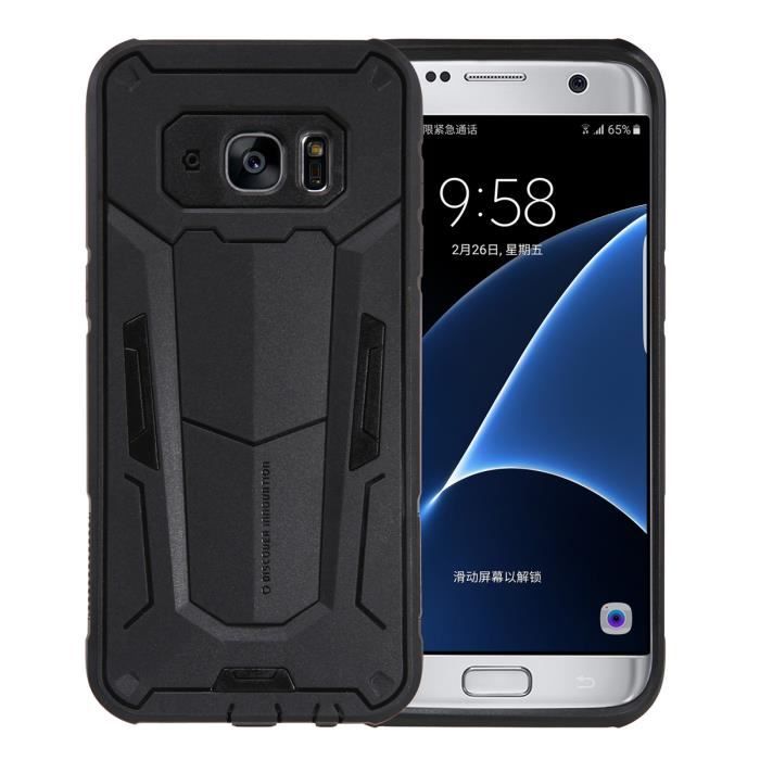 GUANHAO Coque Galaxy S7 Edge [Extreme Protection] Tough Armor Coque ...