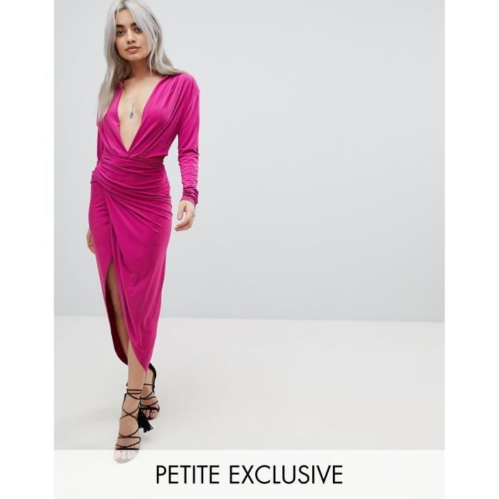 robe décolleté plongeant