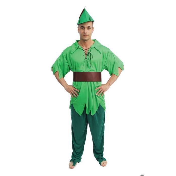 Costume Peter Pan Bébé Garçon 24-36 Mois - Combinaison, Bonnet Et Chaussons Verts Pour Aventures Magiques