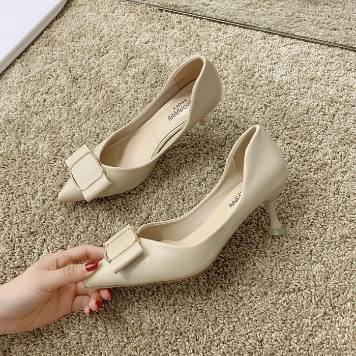 escarpins elegants et confortables