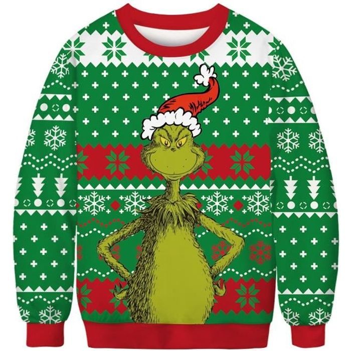 Chandail de noel drole clearance