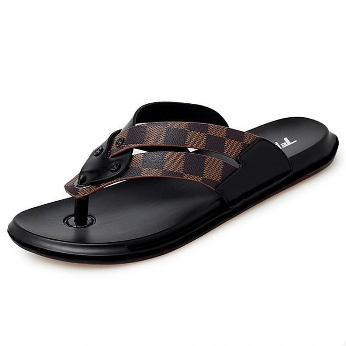 Tongs Pour Homme Azur, Tongs Homme Tendance Pas Cher