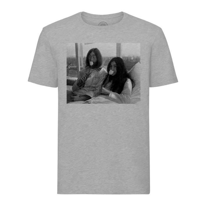T-shirt Homme Col Rond Coton Bio Gris Certifié meilleur prof de SVT de