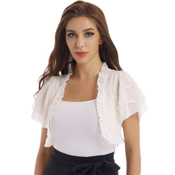 Bolero manche courte mariage clearance