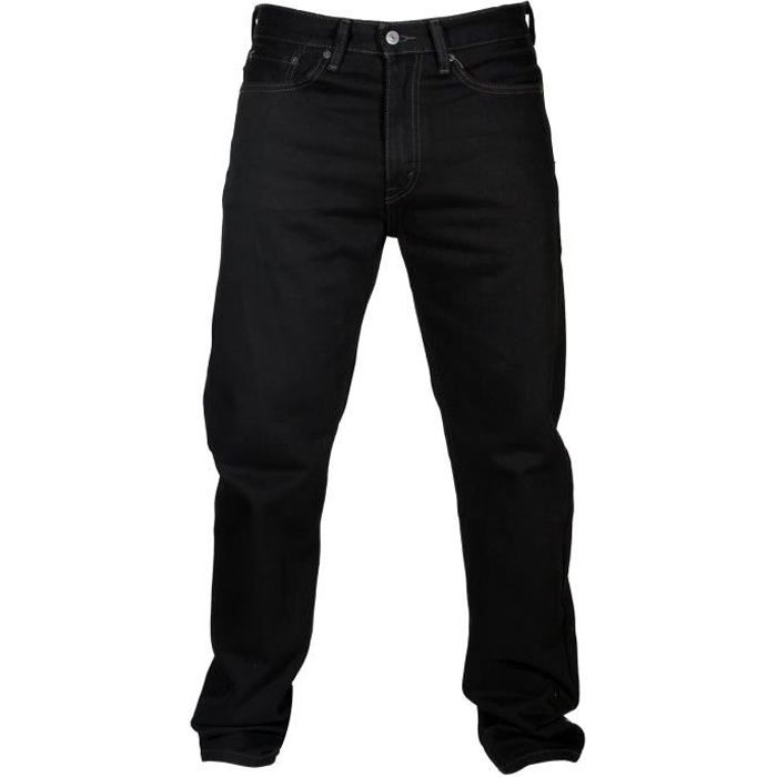 Levi s 505 Regular Fit Jeans Noir Homme