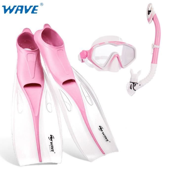 Masque De Plongée Lentille Unique LeeQinersw - Lunettes Natation Ovales - Silicone - Verre Trempé