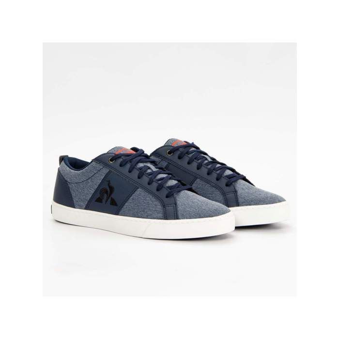 13833 Basket - Le Coq Sportif - Verdon - Cuir/Synthétique - Bleu - Confortable et Streetwear