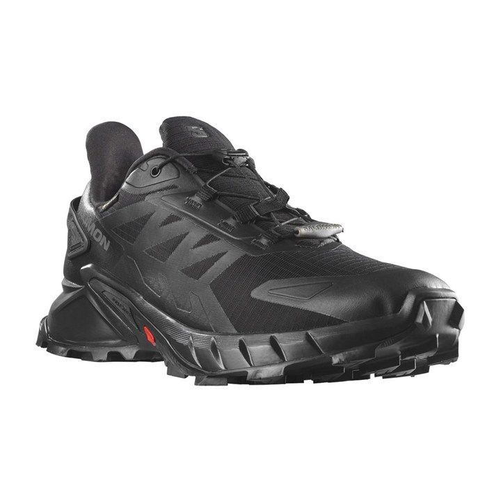 Chaussures de Running Salomon Supercross 4 Gore-Tex Homme - Noir - 417316