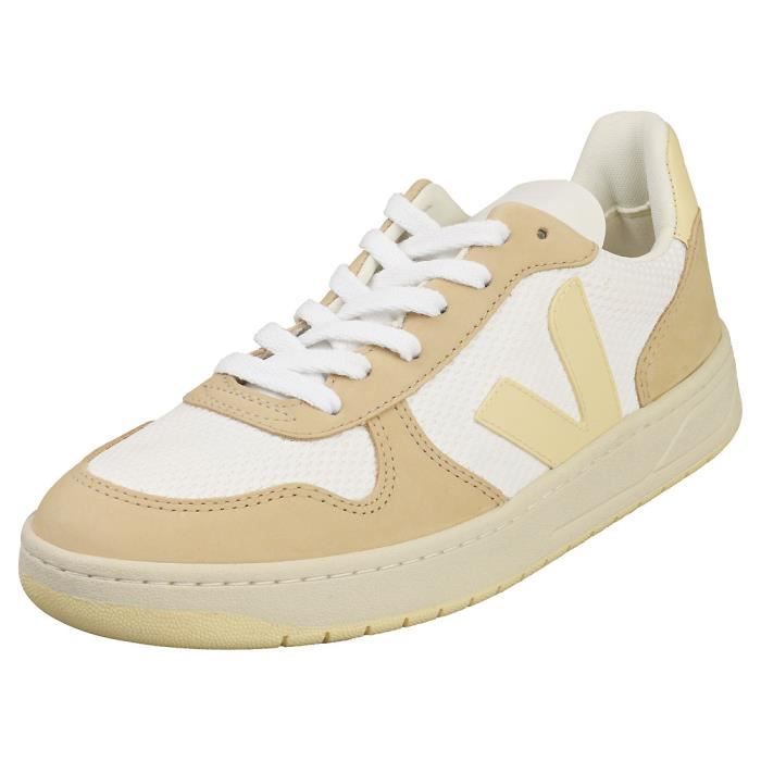 Baskets VEJA V10 VX0102803A Femme Blanc 40 EU Blanc Cdiscount