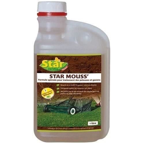 Fertilisant et anti-mousse spécial pelouse 1 litre