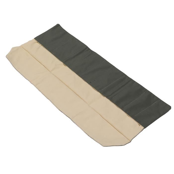 Sac à Outils Jardin Bonsaï Léger - Toile Imperméable Et PU - 10 Poches - Pour Ranger Sécateurs, Petits Outils
