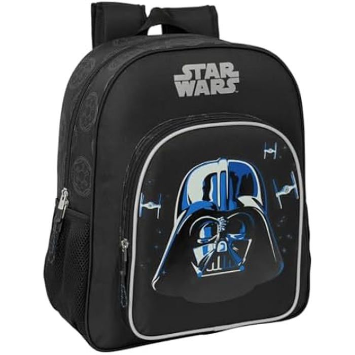 Sac à dos scolaire - SAFTA - STAR WARS REBELLION - Adaptable au chariot - Confortable - Noir