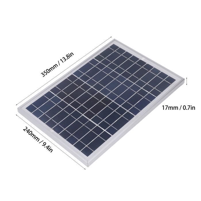 Panneau Solaire 300W 12V, Kit de Panneau Solaire, Chargeur de Batterie Kit avec régulateur de Panneau Solaire 300W 12V, Kit de Panneau Solaire, Chargeur de Batterie Kit avec régulateur de