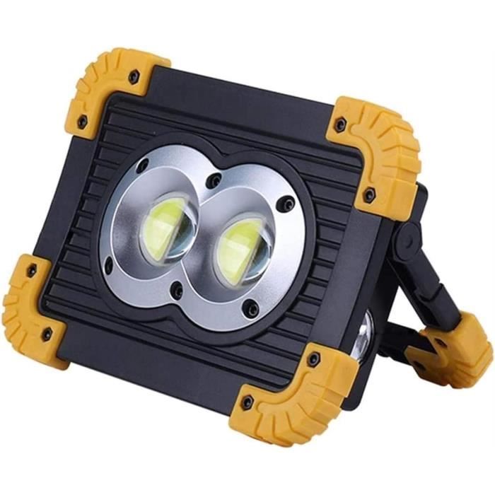 VidaXL Projecteur à LED Lampe D'Extérieur Eclairage De Sécurité De Jardin Projecteur D'Extérieur Lampe De Jardin Patio 10 W Blanc Chaud