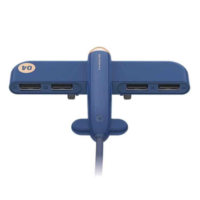 Hub USB 2.0 4 Ports Connecteur Splitter Adaptateur