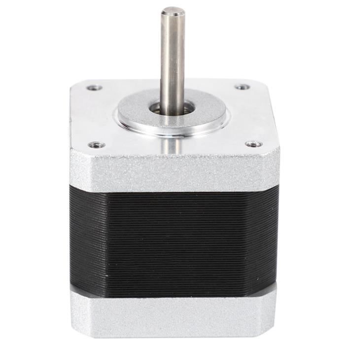 3 Moteurs Pas à Pas Nema 17 Bipolaires 1.7A/4.2V - Pour Imprimante 3D, CNC - Couple 0.7N.m, Câble Inclus