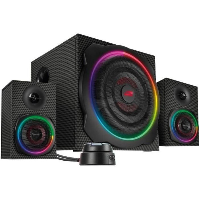 Speed Link Enceintes 2.1 Gravity Rgb