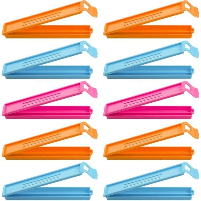 20PCS Pince Fermeture Sachet Alimentaire Clip Pince Sac De Congélation