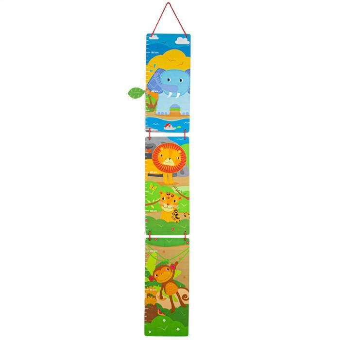 Toise En Bois Jungle Cdiscount Puericulture Eveil Bebe